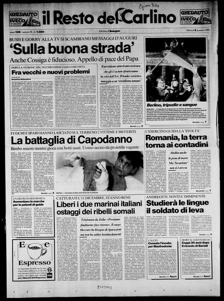 Il Resto del Carlino : giornale dell'Emilia